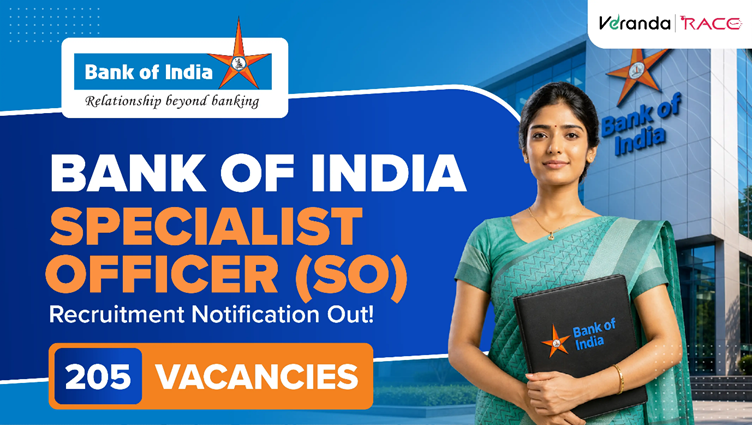 Bank of India SO Recruitment 2026 Notification Out for 205 Scale 1, 2, 3 and 4 Vacancies, Apply Online Link