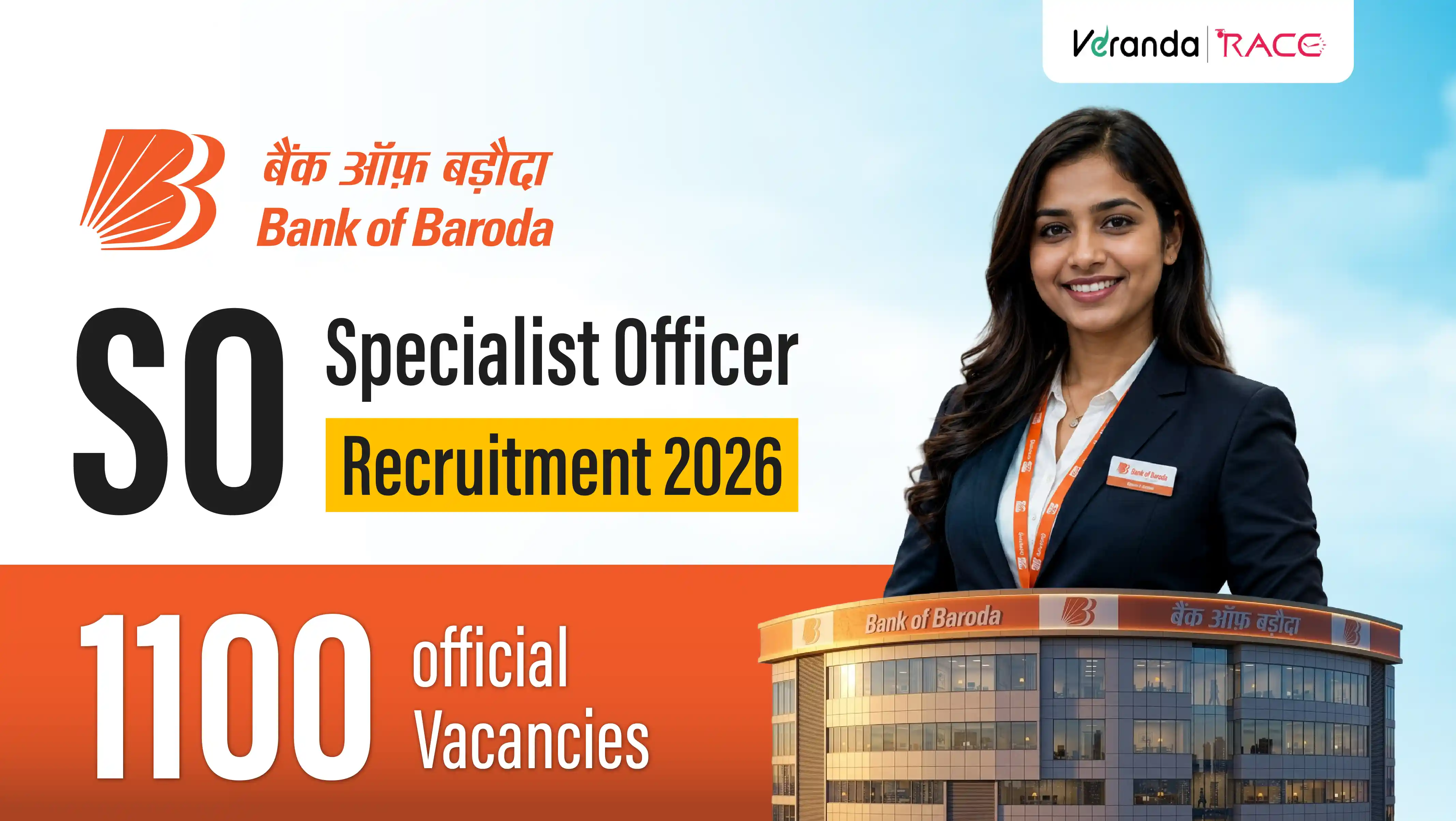 Bank of Baroda SO 2026 Notification Out for 1100 Specialist Officer Vacancies, Apply Online @ https://bankofbaroda.bank.in/