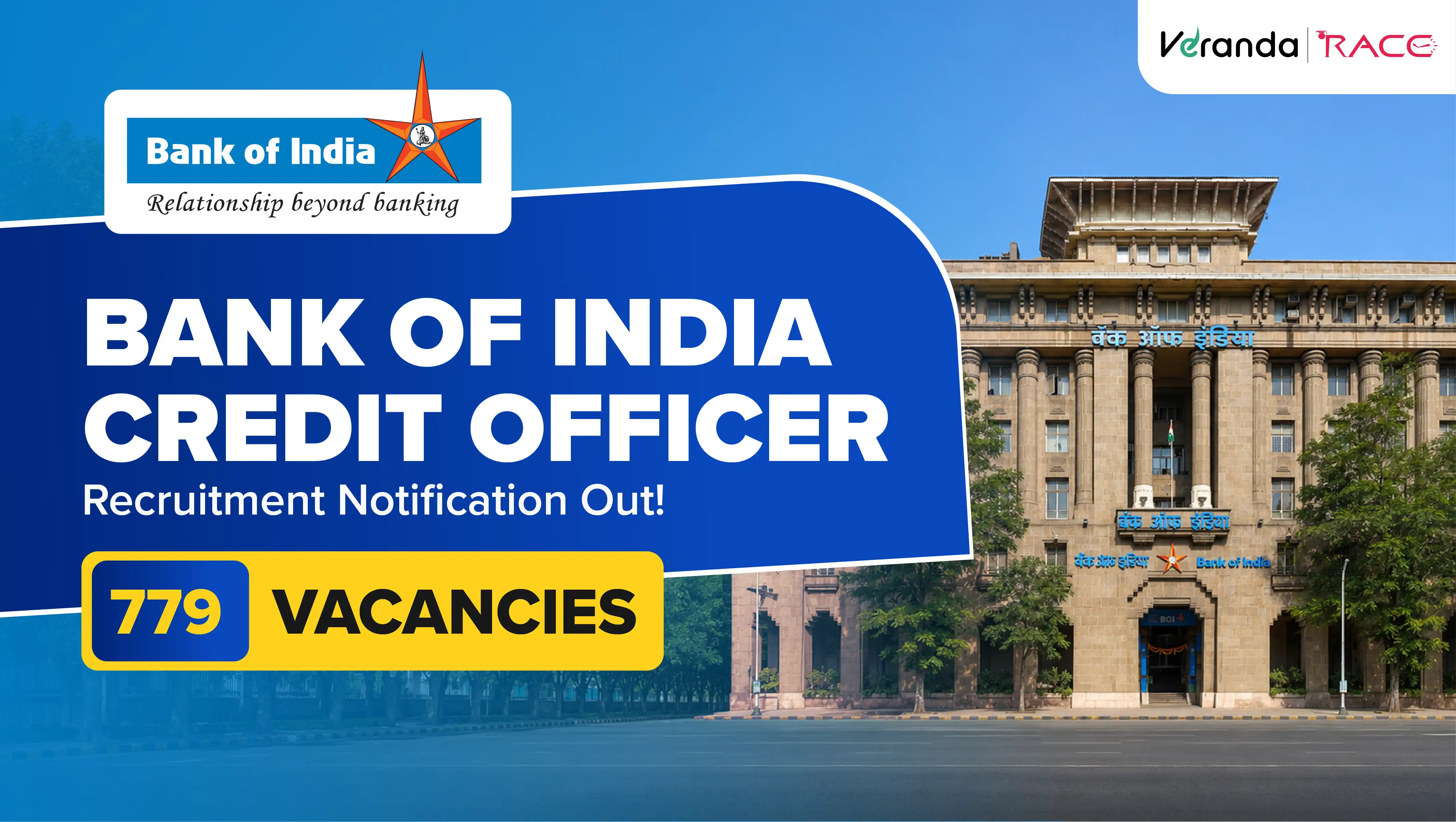 Bank of India Credit Officer Notification 2026 Out for 779 Vacancies, Download PDF, Apply Now at bankofindia.bank.in