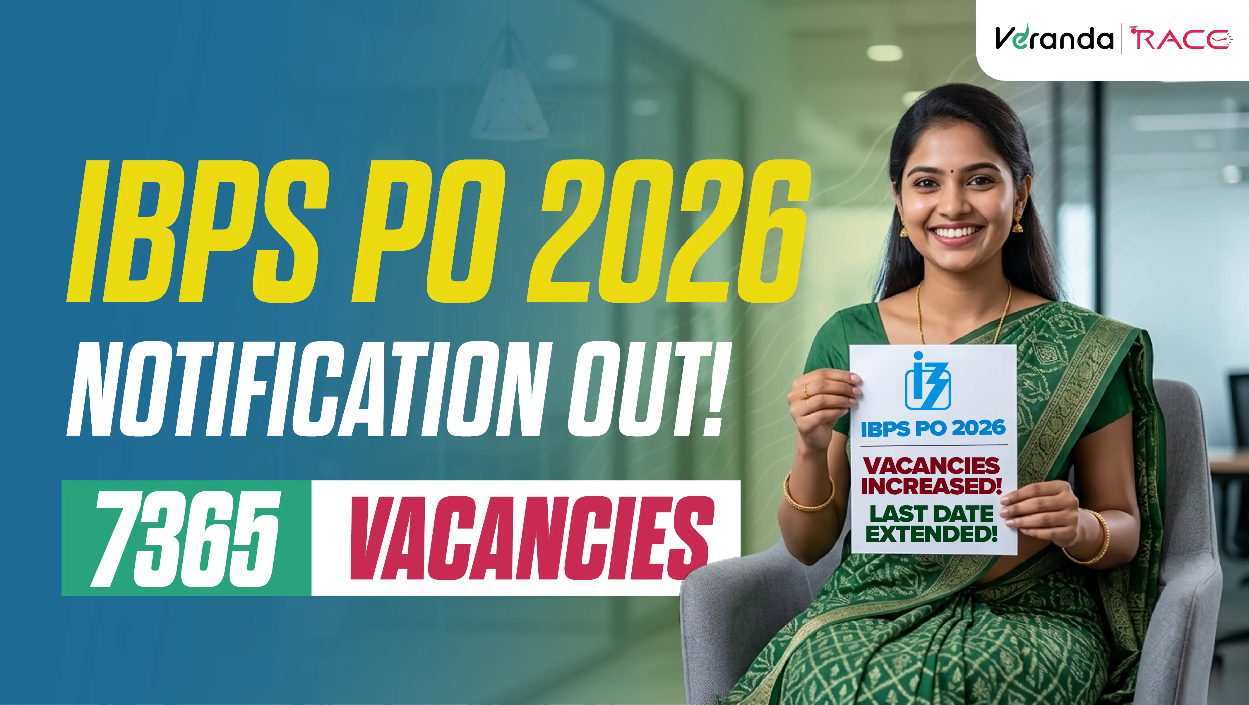 IBPS PO Notification 2026 Out for 7365 Probationary Officer / Management Trainee Vacancies, Download PDF, Apply Now, PO Vacancies Increased, Last Date to Apply Extended till 26 July