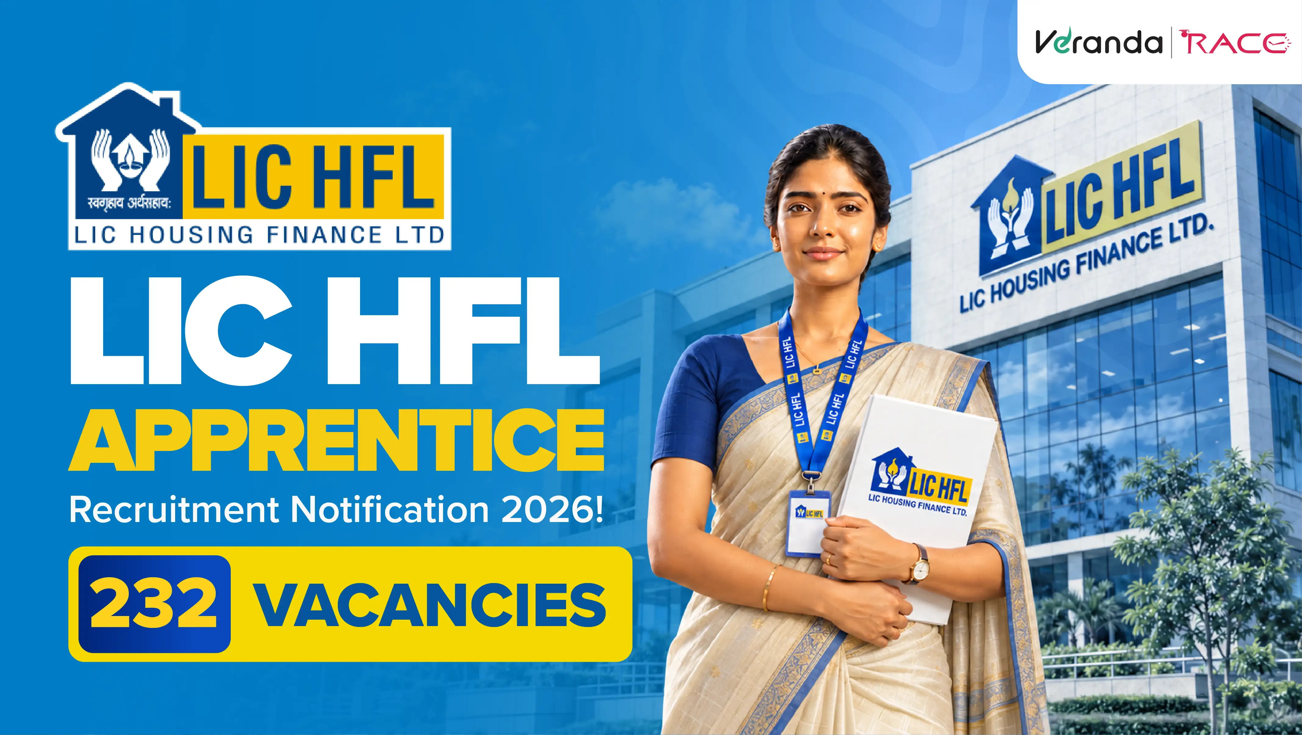 LIC HFL Apprentice Recruitment Notification 2026 Out, Apply Online Now for 232 Vacancies