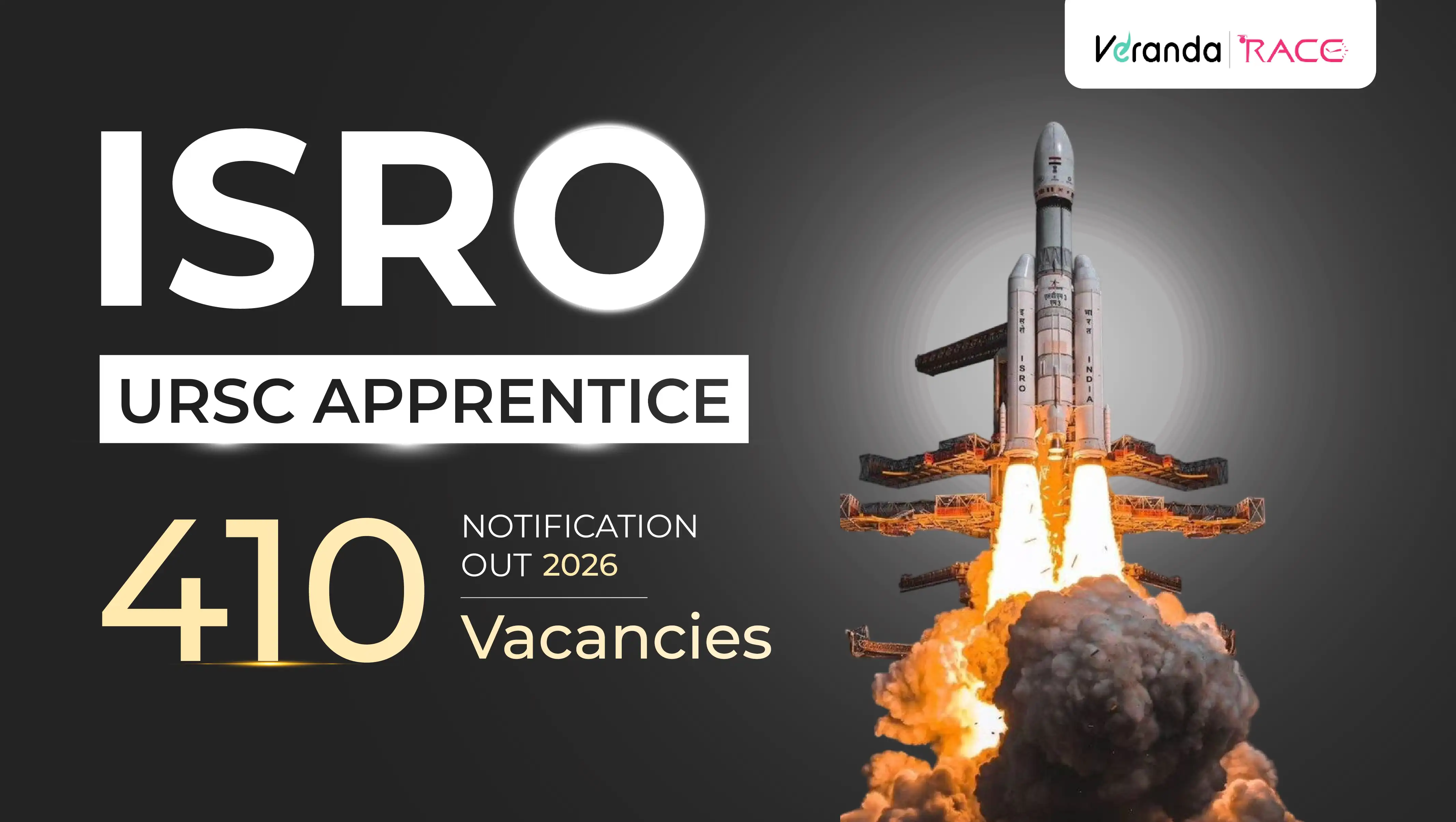 ISRO URSC Apprentice Recruitment 2026 Notification Out for 410 Vacancies; Apply till 29 August 2026
