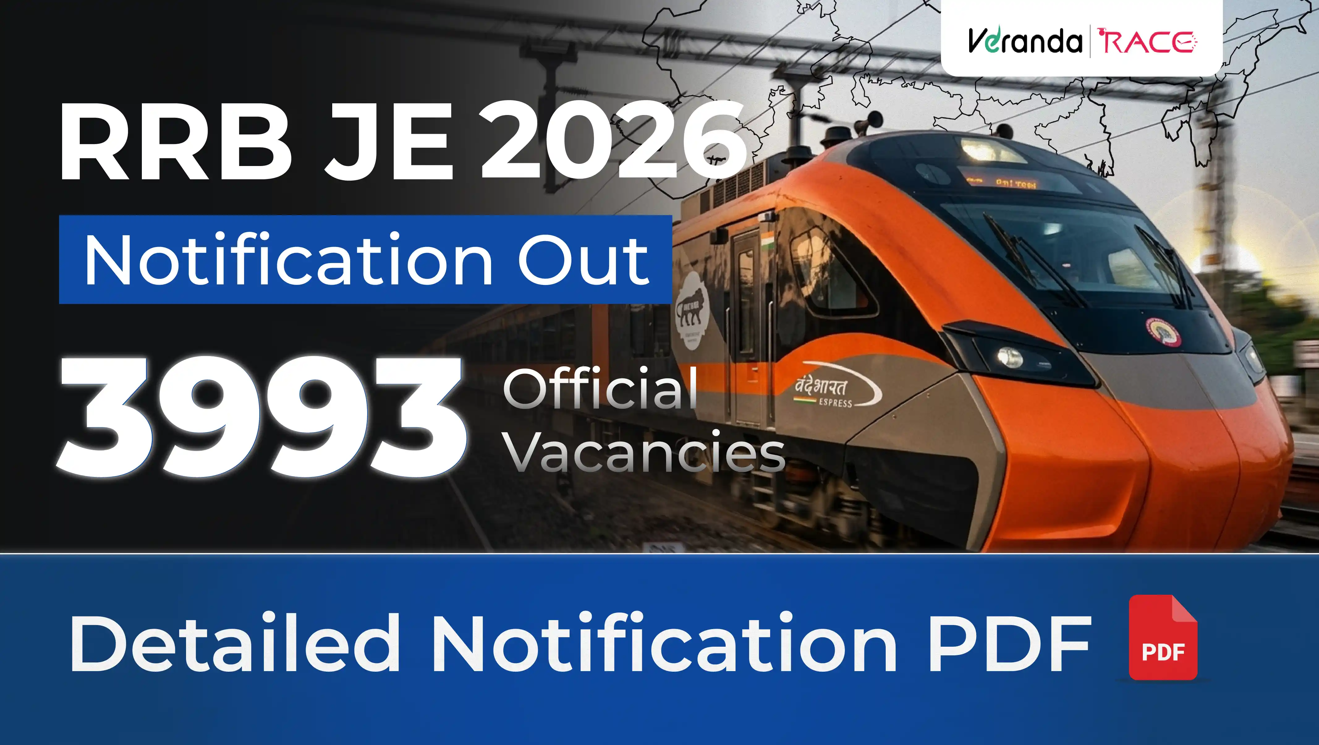 RRB JE 2026 Notification PDF (CEN 04/2026) Out for 3993 Junior Engineer Vacancies, Apply Online, Eligibility, Salary