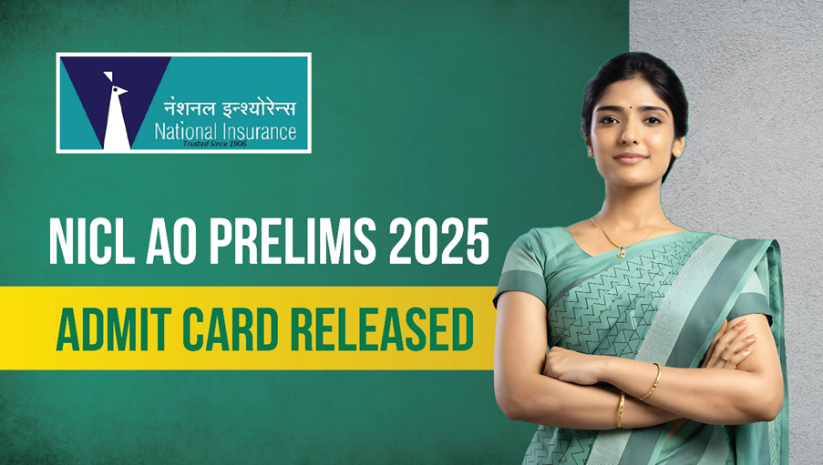 NICL AO Prelims Admit Card 2025 Out, Direct Link to Download Phase 1 Call Letter