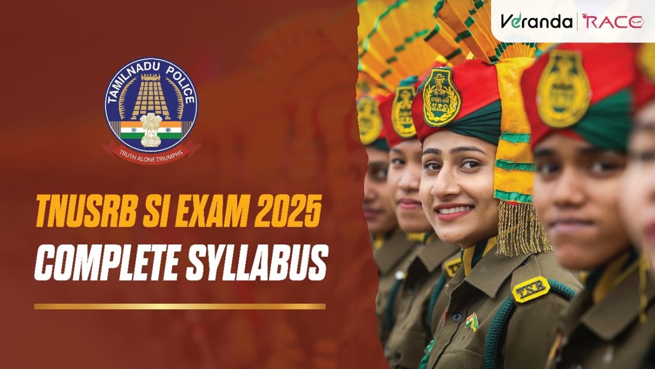 TNUSRB SI Syllabus 2025 for Open and Departmental Candidates