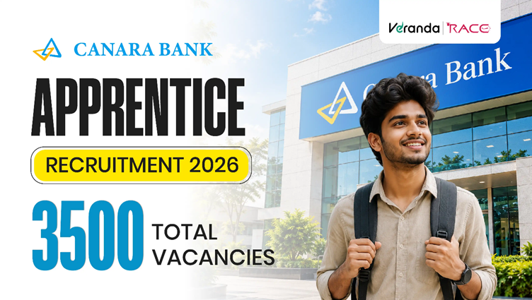 Canara Bank Apprentice Recruitment 2026 Notification Out for 3500 Vacancies; Apply till 17 October 2026, Check Apply Online Link