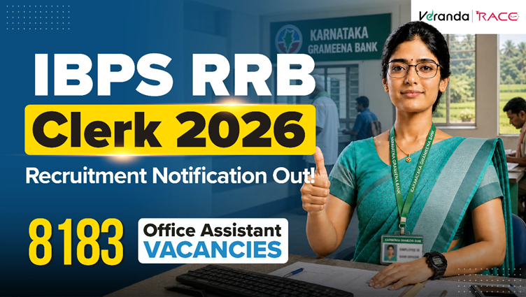 IBPS RRB Clerk Notification 2026 Out for 8183 Officer Assistant Vacancies in RRBs (CRP-RRB-XV), Check State-wise and Bank-wise Posts