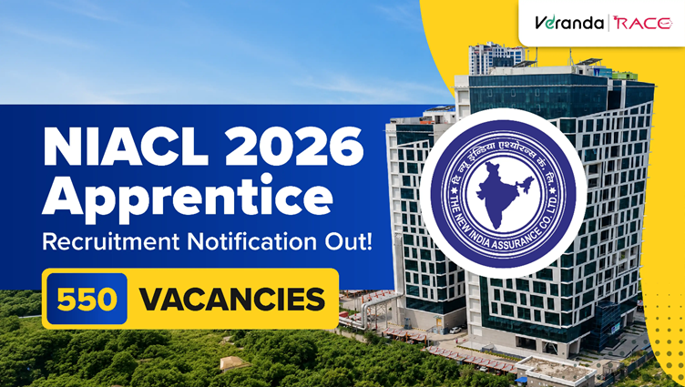 NIACL Apprentice Recruitment 2026 Notification Out for 550 Vacancies; Check Exam Dates, Eligibility, Apply Now