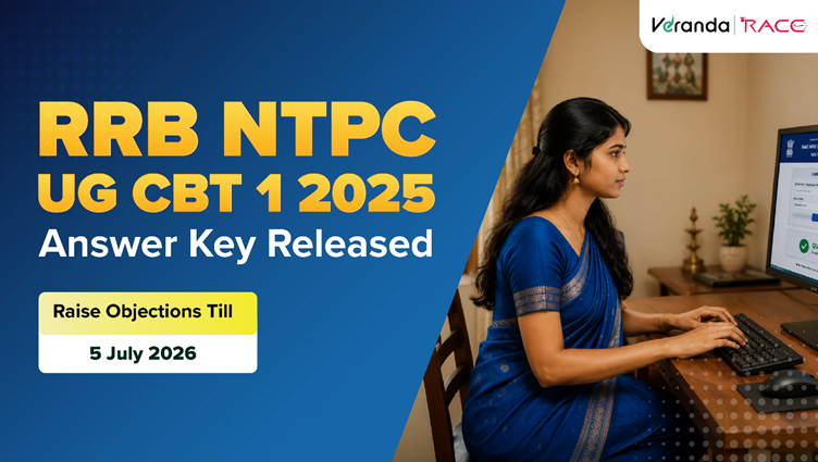RRB NTPC UG Answer Key 2026 Out, Download CEN 07/2025 CBT 1 Response Sheet PDF, Direct Link to Download, Objection Details Here