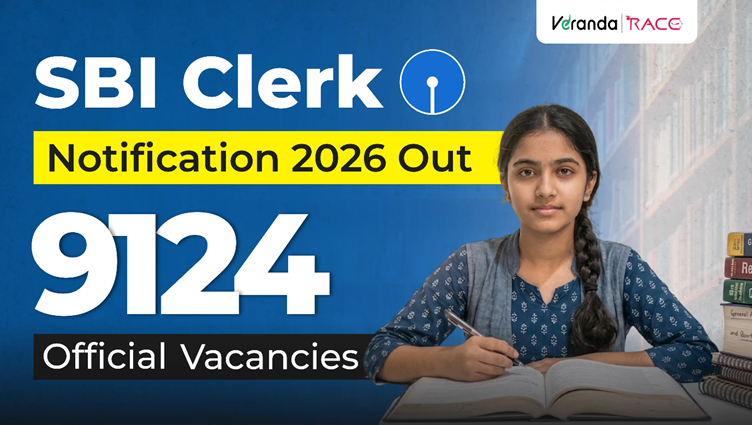SBI Clerk Recruitment Notification 2026 (Regular) Out for 9124 Vacancies, Check Eligibility, Apply Online Dates, Download Official PDF