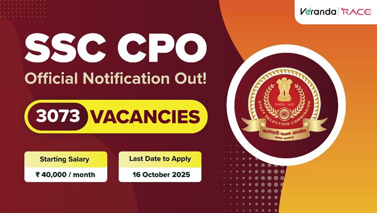 SSC CPO Notification 2025 Out for 3073 SI Vacancies, Apply Online for Sub Inspector Vacancies in Delhi Police and CAPFs