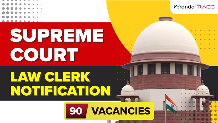 Supreme Court Law Clerk Recruitment 2026 Notification Out for 90 Vacancies; Apply Online @  https://www.sci.gov.in/ until 7 Feb 2026