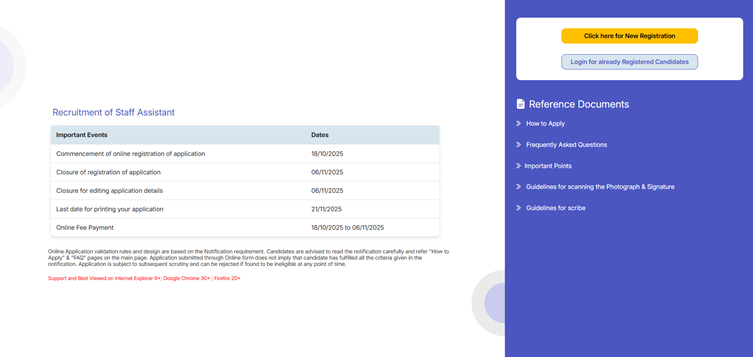 Telangana State Cooperative Apex Bank (TSCAB) Recruitment 2025 Notification Out for 225 Staff Assistant Vacancies, Apply Now