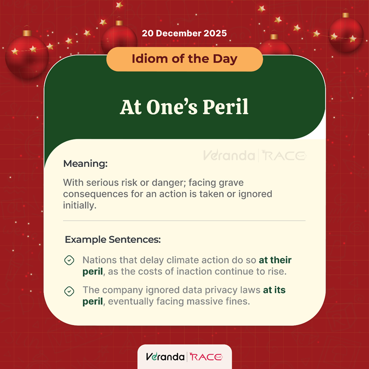 The Daily Editorial Analysis – English Vocabulary Building – 20 December 2025