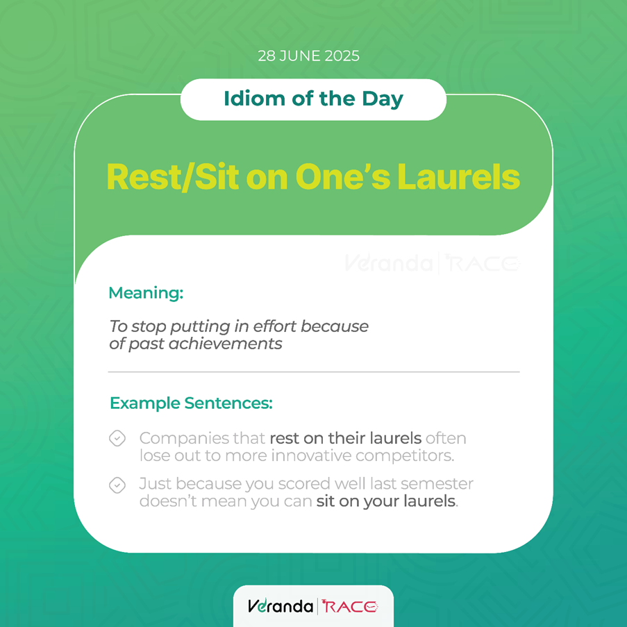 Learn English Vocabulary – The Daily EDITORIAL – 28 June 2025