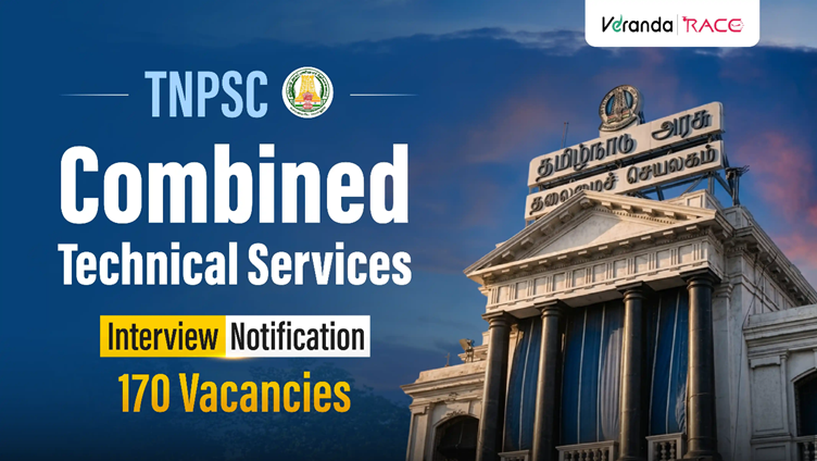 TNPSC CTS Interview 2026 Recruitment Notification Out for 170 Combined Technical Services Interview Vacancies, Online Form Starts on 7 September 2026
