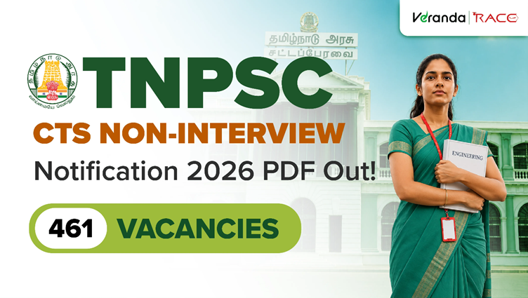 TNPSC CTS Non-Interview 2026 Recruitment Notification Out for 461 Combined Technical Services Posts, Online Form Starts on 27 May 2026