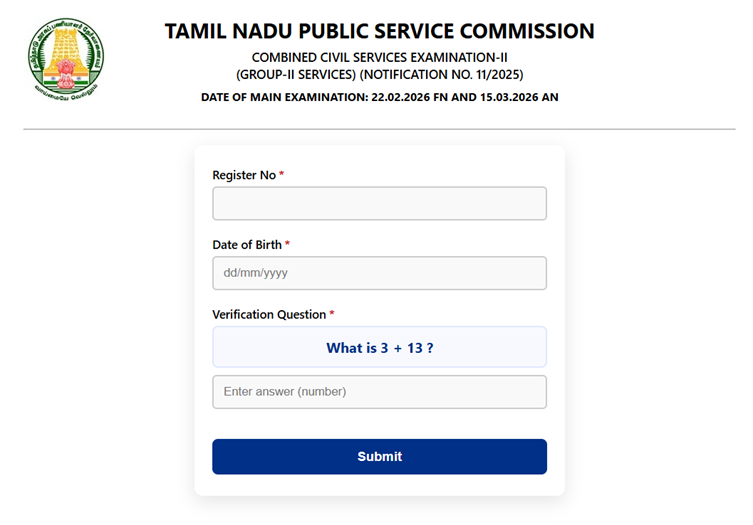 TNPSC Group 2 Mains Result 2025 Out, Download Result PDF at tnpsc.gov.in, Check Marks & Group 2 and 2A Rank