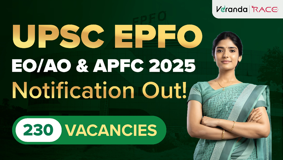 UPSC EPFO Recruitment 2025 Official Notification Out for 230 EO/AO & APFC Posts; Apply from 29 July 2025